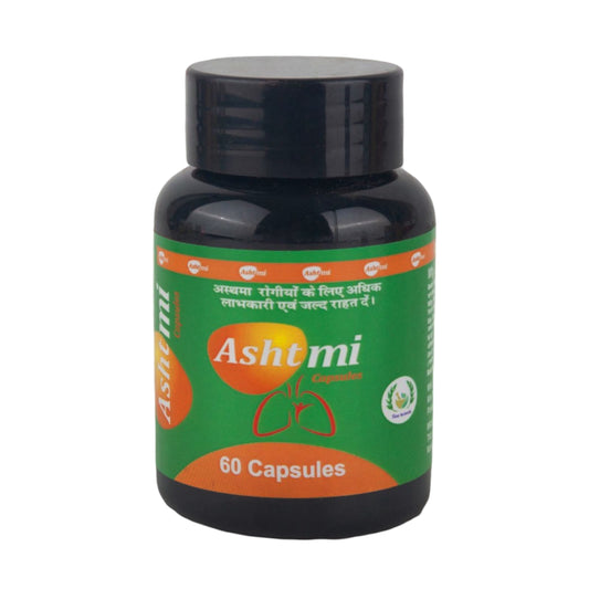 Thar Ayurveda Ashtmi - Ayurvedic Capsules for Respiratory Health, Asthma, Cold, and Cough Relief