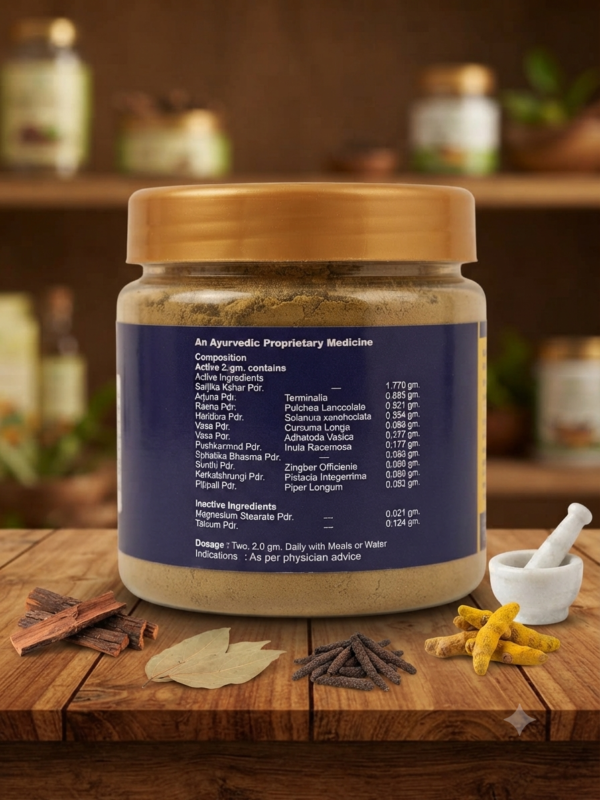 Asthma powder